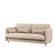 BED CONCEPT BC-18 sofa tapicerowana 140 boucle beżowy do BC-01 dąb artisan