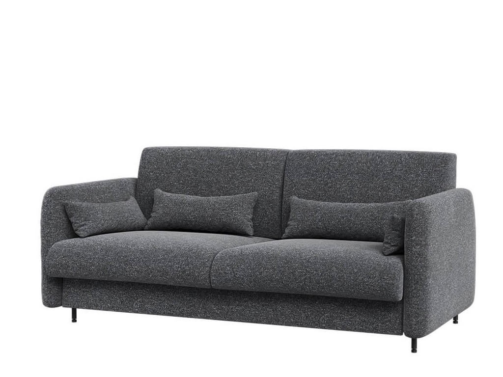 BED CONCEPT BC-18 sofa tapicerowana 140 grafitowa do BC-01 szary