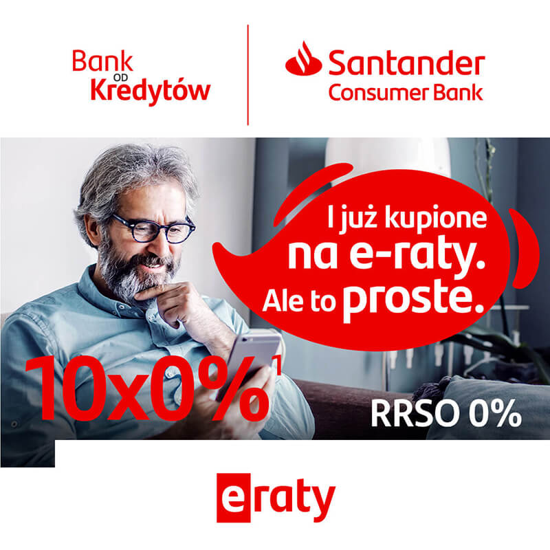 Raty 0% Santander Bank